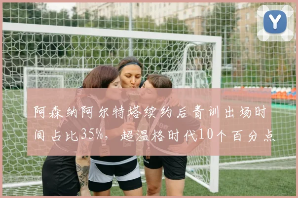 阿森纳阿尔特塔续约后青训出场时间占比35%，超温格时代10个百分点